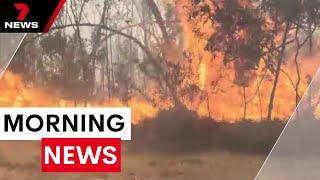 Bushfires spread across Victoria, Mangione declares his innocence and King Charles Speech | 7NEWS