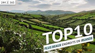 TOP 10 des plus BEAUX ENDROITS à VISITER lors d'un VOYAGE en IRLANDE! | Jour 244 de 365