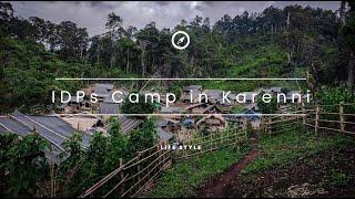 Housing style and Bomb shelter in Karenni IDPs Camp