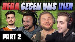 HERA gegen uns Vier (Part 2) | AoE 2