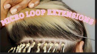 HOW TO INSTALL MICRO LOOP HAIR EXTENSIONS