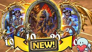 NEW Variation of UNDEAD OVERFLOW COMP! | Hearthstone Battlegrounds