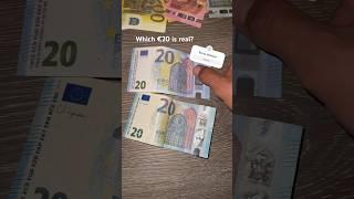 Which 20€ is real? #moneymindset