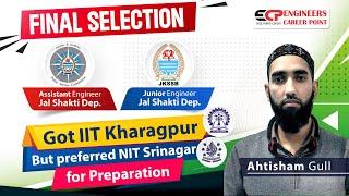 Motivational Journey! Multiple selections! Ahtisham Gull JKSSB JE & JKPSC AE final selection