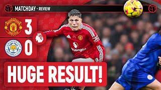 Ruud Remains UNDEFEATED! Manchester United vs. Leicester City LIVE Match Review | Premier League