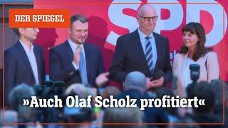 SPD-Sieg in Brandenburg »Auch Olaf Scholz profitiert« | DER SPIEGEL