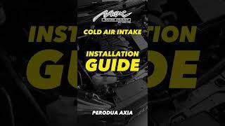 New Axia D74A  / Toyota Wigo Gen 2 Max Racing Cold Air Intake System Installation Guide