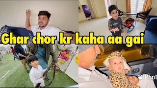 Ghar choor  kr kaha aa gai hum | babar Akbar vlog