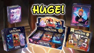 HUGE Lorcana Opening! Gift Set, Trove, and BOX! | Disney Lorcana TCG