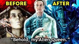 Alien FINALLY Reveals David Created His Xenomorph Queen & Black Goo: Why David Killed Engineers? 