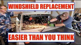 Replacing the Windshield in your Classic Car Yourself is Stupid Easy