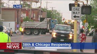 City Of Minneapolis Reopening George Floyd Square Intersection