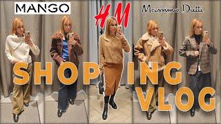 ШОПІНГ ВЛОГ |  MANGO, H&M, MASSIMO DUTTI