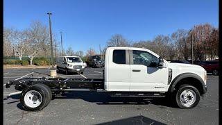 NEW! 2024 F-550 Cab Chassis - 6.7 Diesel Super Cab XL 192 WB 4x4