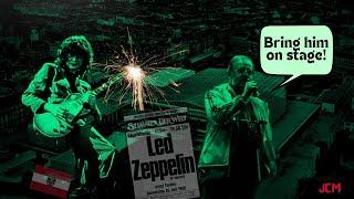 The story of a NASTY firecracker that nearly stopped Led Zeppelin's 1980 in Vienna  | Documentary