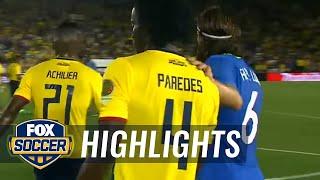 Brazil vs. Ecuador | 2016 Copa America Highlights