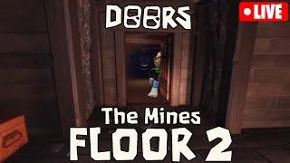  Roblox Live  - Doors Floor 2 - Playing with Viewers - Beating Floor 2 - Friending Everyone