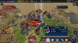 Civilization VI On SwitchMan - Time For War With Spain Again?