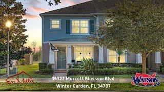 Move-In Ready Townhome in Winter Garden’s Highlands at Summerlake Groves! 