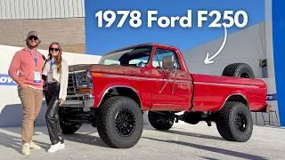 Avery & Harrison's 1978 F250 Build at SEMA (With an FFG Interior Kit)