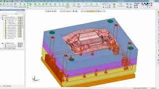 Cimatron13 Mold Design Part 2 - Mold Base