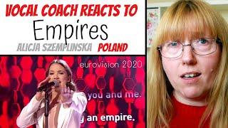 Vocal Coach Reacts to Alicja Szemplińska 'Empires' Poland Eurovision 2020