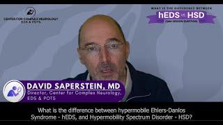 What is the Difference Between hEDS & HSD by Dr. David Saperstein?