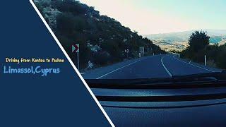 Driving in Limassol || Cyprus (Kantou to Pachna) #2