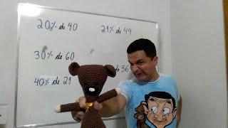 PORCENTAGEM: Aprenda vários macetes incríveis com o Mr Bean da Matemática!!!