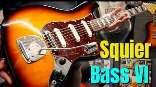 Squier By Fender Vintage Modified Bass VI Review