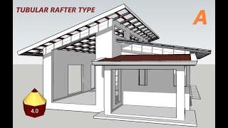 TUBULAR RAFTER TRUSS