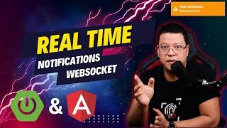 Real time Notification System: WebSocket | Spring Boot | Angular