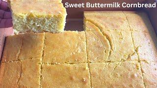 #SoulFood! How to make the BEST Buttermilk Cornbread - Tanny Cooks