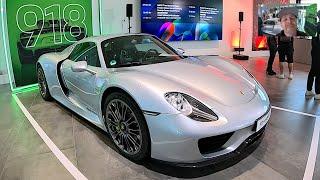 Porsche 918 Spyder e hybrid super hyper sport car 345km/h top speed record car walkaround K1554