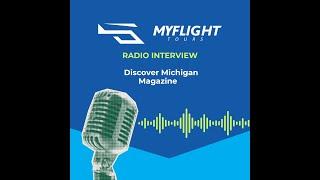 Discover Michigan Magazine MyFlight Tours Interview