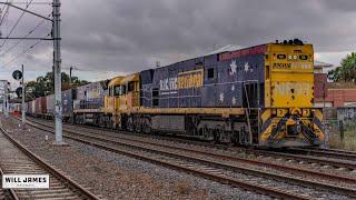 TRAINSPOTTING: A DAY OF TRAINS AT MIDDLE FOOTSCRAY, MELBOURNE