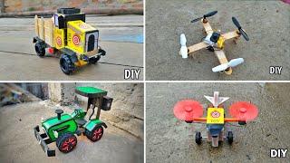 4 Amazing Diy Toys | Science Project Homemade Inventions | Awesome diy ideas