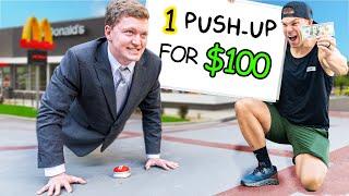 Do ONE Push-Up WIN $100