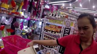 Asian Travel in Bangkok, Big C Market Video - Youtube #005