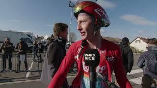 Harry Sweeny - Interview at the finish - Paris-Nice 2023 - Stage 3