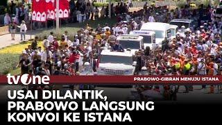 Prabowo Menuju Istana Seusai Dilantik | tvOne