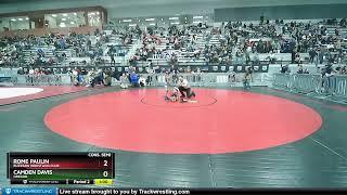 62 Lbs Cons. Semi - Camden Davis, Oregon Vs Rome Paulin, Buzzsaw Wrestling Club D6bf