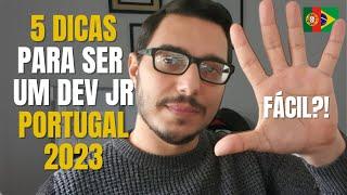 5 dicas para conseguir emprego de DEV JR em Portugal 2023 #programadoremportugal