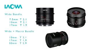 BEST MFT Lens kit? Reviewing the Laowa WIDE and WIDE + MACRO MFT Cine Lens Bundles