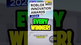 EVERY 2024 Roblox Innovation Awards WINNER!