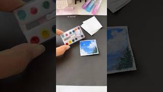 Miniature Painting Set #shorts #diy #art #youtubeshorts