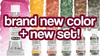 Brand new pigment, YInTiCo! New Granulating set! Schmincke - Watercolor news 