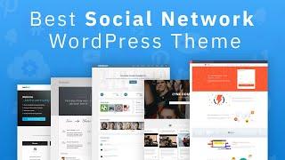 Best Social Network WordPress Themes To Create Social Networking Website