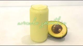  Avocado with coconut water smoothie  #coconut #recipe #avocado #drinks #2024 #tiktok #smoothie