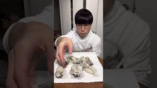 Raw oysters #shorts #food